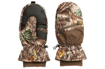Image of Hot Shot Youth Huntsman Gloves - Men's, Realtree Edge, Small/Medium, 0E-325BC-S/M