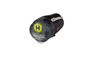 Image of Hotcore T-100 Tapered Sleeping Bag, Charcoal, 90in x 32in x 22in, T-100 CH