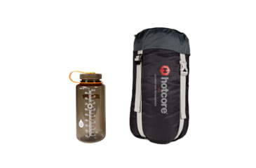 Image of Hotcore T-100 Tapered Sleeping Bag, Charcoal, 90in x 32in x 22in, T-100 CH