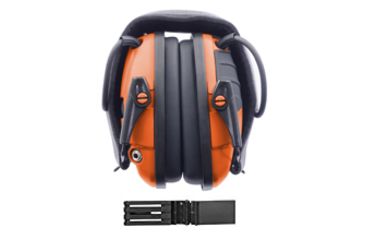 Image of Howard Leight Impact Sport Bolt Electronic Earmuff, Orange, One size fits most, R-02231