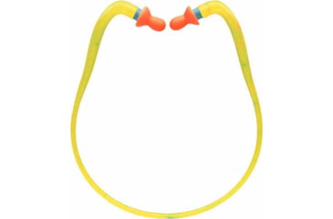 Image of Howard Leight Quiet Banded Inner Aural Ear Plugs, 27db, Orange/Black, R-QB1-S