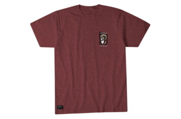 Image of HOWITZER Lethal S/S Tee - Mens, Burgundy Heather, 2XL, CV6028-BUHE-2X