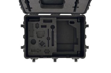 Image of HPRC Wheeled Hard Case w/ Custom Foam for DJI Ronin 2, Black, 31.89 x 23.09 x 15.28 in RON2-2780W-01