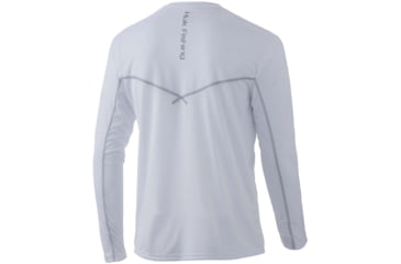 Image of HUK Performance Fishing Icon X L/S Shirt - Men's, White, M, H1200386-100-M