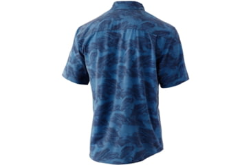 Image of HUK Performance Fishing KC Kona Covered Up Shirt - Mens, Titanium Blue, M, H1500127-428-M