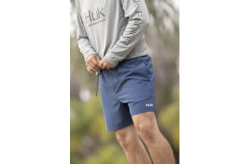 Image of HUK Performance Fishing Capers Volley 5.5 in Short - Men's, Sargasso Sea, Medium, H2000119-409-M