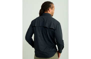 Image of HUK Performance Fishing Diamond Back Long Sleeve Shirt - Mens, Black, Extra Large, H1500182-001-XL