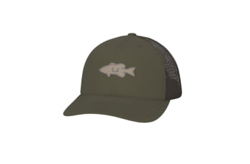 Image of HUK Performance Fishing Huk Bass Logo Trucker - Mens, Moss, 1, H3000474-316-1