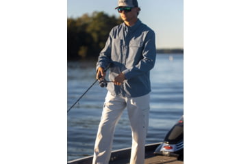Image of HUK Performance Fishing Icon Long Sleeve Shirt - Mens