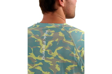 Image of HUK Performance Fishing Icon Printed Crew - Mens