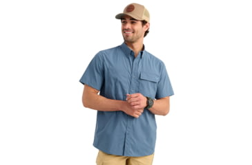 Image of HUK Performance Fishing Icon Short Sleeve Shirt - Mens