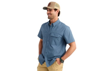 Image of HUK Performance Fishing Icon Short Sleeve Shirt - Mens