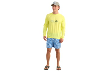 Image of HUK Performance Fishing Pursuit Long Sleeve Crew - Mens