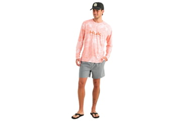 Image of HUK Performance Fishing Pursuit Long Sleeve Crew - Mens