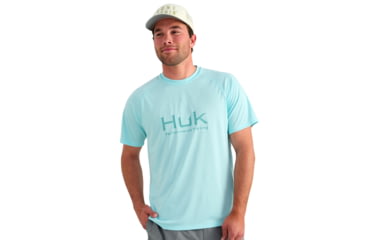 Image of HUK Performance Fishing Pursuit Short Sleeve Crew - Mens