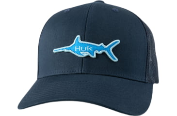 Image of HUK Performance Fishing Marlin Patch Trucker - Mens, Naval Academy, 1US, H3000518-413-1