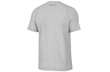 Image of HUK Performance Fishing Performance Tee SS Cationic Heather - Mens, Harbormist Hthr, XL, H1200618-054-XL