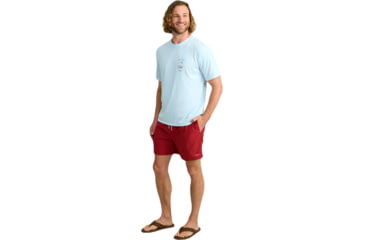 Image of HUK Performance Fishing Raw Bar Tee - Mens, Ice Water, Extra Large, H1000527-476-XL