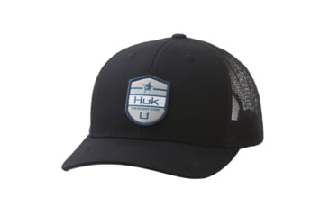 Image of HUK Performance Fishing Shield Trucker - Mens, Black, 1, H3000263-001-1