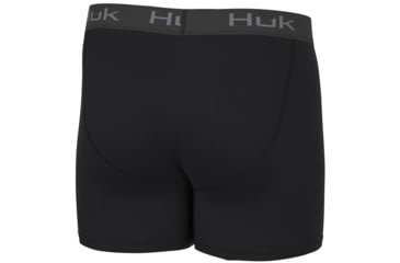 Image of HUK Performance Fishing Solid Boxer - Mens, Black, L, H5000043-001-L