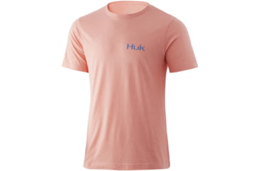 Image of HUK Performance Fishing VC Trout Tee - Men's, Desert Flower Heather, XL, H1000355-689-XL