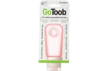 Image of Humangear GoToob Silicone Tube, 2 oz, Hot Pink, HG0134