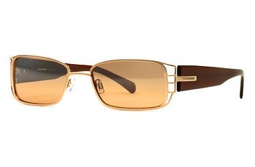 Image of HUMMER Eyegear HU H327 SEHU 032706 Sunglasses - Carat SEHU 0327065645 GO