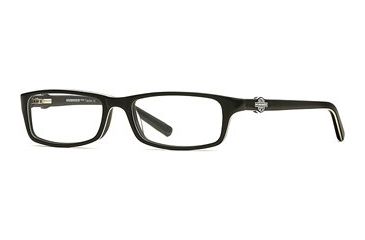 Image of HUMMER Eyegear HU Traction SEHY TRAC00 Eyeglass Frames - Black SEHY TRAC004930 BK