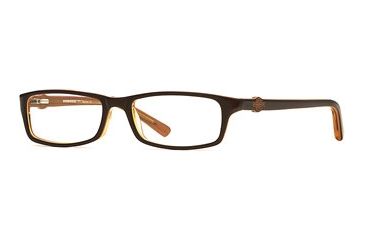 Image of HUMMER Eyegear HU Traction SEHY TRAC00 Eyeglass Frames - Brown SEHY TRAC004930 BN