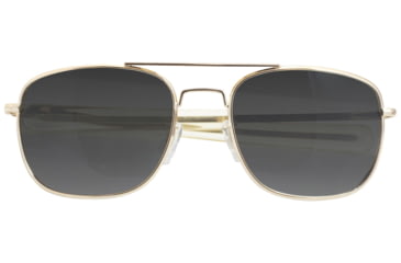 Image of Campco Humvee Adventure Gear Sunglasses, Gold Frame, Gray Lens, HMV52BGOLD