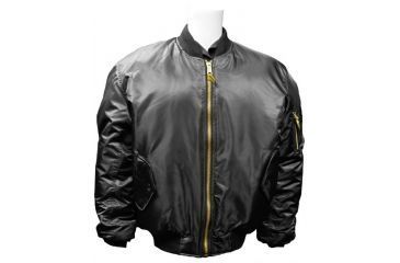 Image of Humvee MA1 Flight Jacket, Black, Medium HMV-MA1-BK-M