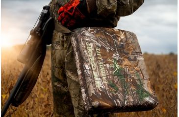 Image of Hunt Comfort FatBoy Lite Ultra Premium Foam Hunting Seat, Realtree Extra Camo, 16x14x3in HCSC60