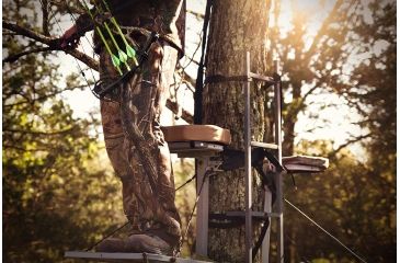 Image of Hunt Comfort Outpost GelCore Hunting Seat, Coyote Brown, 14x10.2x2.5in HCSC10G