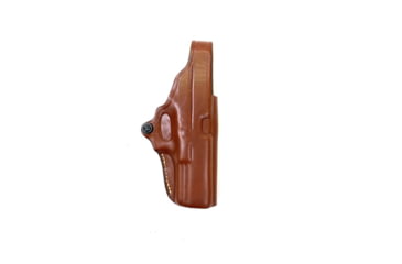Image of Hunter Company Crossdraw Leather Holster w/ Thumb Break, Glock 17, Chestnut Tan, 4900-1