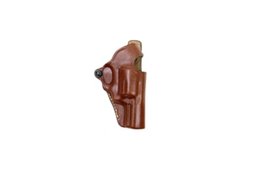Image of Hunter Company Crossdraw Leather Holster w/ Thumb Break, S&amp;W 640, Right Hand, Chestnut Tan, Chestnut Tan, 4900-22