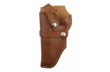 Image of Hunter Company Snap Off Full-Grain Leather Belt Holster, Taurus Judge Magnum w/ 3in Chamber/Barrel, Right Hand, Chestnut Tan, Chestnut Tan, 1190