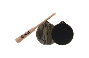 Image of Hunters Specialties Camo Cutt'R Turkey Pot Call Slate MOBL, Camo/Wood, HS-BBSPC