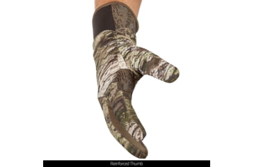 Image of Huntworth Ansted Mid Weight Plush Fleece Lined Hunting Glove - Mens, Tarnen, Medium, E-1207-TRN-M