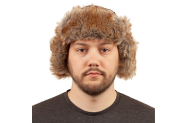 Image of Huntworth Blackfoot Waterproof Thinsulate Insulated Faux Fur Camo Trapper Hat - Mens, Tarnen, Extra Large, E-5536-TRN-XL