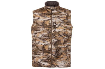 Image of Huntworth Elkins Mid Weight Windproof Soft Shell Vest Waffle Fleece Interior - Mens, Disruption, 2XL, E-9502-DC-2XL