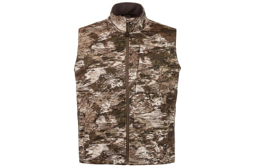 Image of Huntworth Elkins Mid Weight Windproof Soft Shell Vest Waffle Fleece Interior - Mens, Tarnen, Large, E-9502-TRN-L