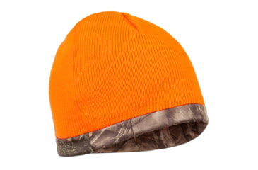 Image of Huntworth Galena Heavy Weight Reversible Performance Fleece Beanie Hat - Mens, Hidden/Blaze, One Size, E-5540-HDN/BZ