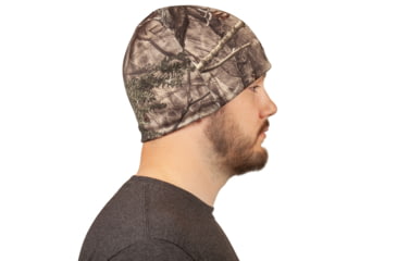 Image of Huntworth Galena Heavy Weight Reversible Performance Fleece Beanie Hat - Mens, Hidden/Blaze, One Size, E-5540-HDN/BZ