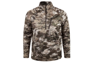 Image of Huntworth Gadsden Light Weight Pique Knit 1/4 Zip Pullover - Men's, Tarnen, X-Large, E-9182-TRN-XL