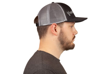 Image of Huntworth Logo Trucker Cap - Men's, Black, One Size, E-5777-BK
