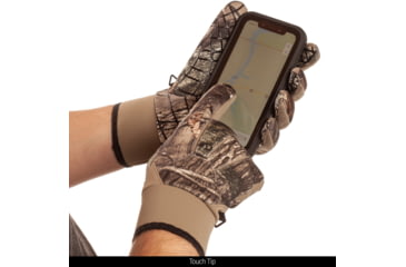 Image of Huntworth Meridian MId Weight Windproof Unlined Hunting Glove - Mens, Hidden, Medium, E-141-HDN-M