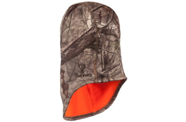 Image of Huntworth Rawline Reversible Hunting Performance Fleece Balaclava - Mens, Hidden/Blaze, One Size, E-5517-HDN/BZ