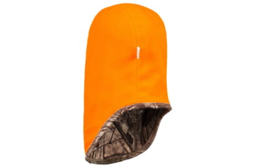Image of Huntworth Rawline Reversible Hunting Performance Fleece Balaclava - Mens, Hidden/Blaze, One Size, E-5517-HDN/BZ