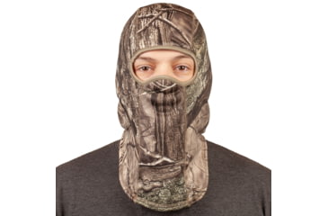 Image of Huntworth Rawline Reversible Hunting Performance Fleece Balaclava - Mens, Hidden/Blaze, One Size, E-5517-HDN/BZ