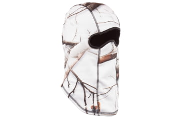 Image of Huntworth Rawline Reversible Hunting Performance Fleece Balaclava - Mens, Snow Camo Brown/Black, One Size, E-5517-31SCB